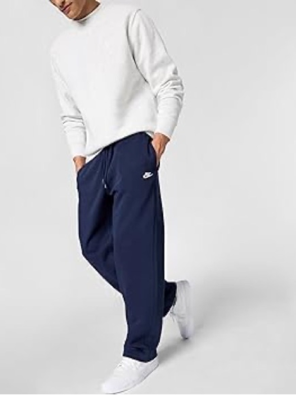 Nike Sportswear Club Men’s Fleece Bungee Sweatpants Navy
